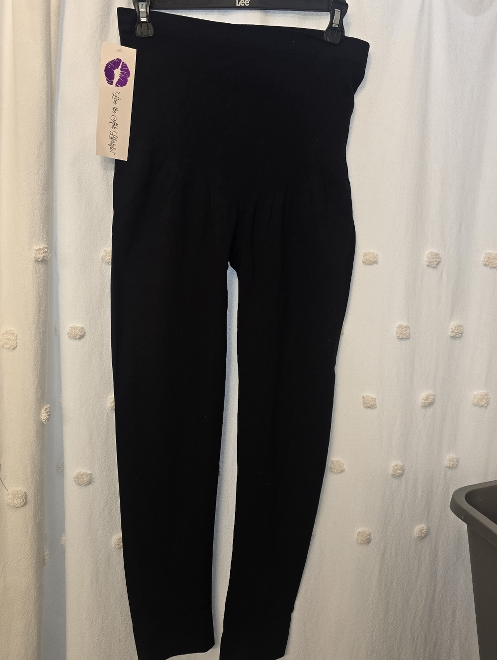 Rhonda Shear Size 3x Black High-Waist Leggings